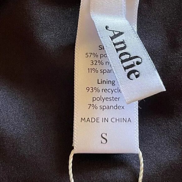 Andie Swim The Riviera
Bikini Bottom Print Mid Rise Skinny Belt Neutral S #1449 - Picture 7 of 11